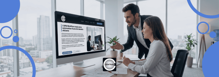 Software de BPM workflow para automatizar processos, integrar gestão documental e aumentar produtividade, controle e eficiência operacional.