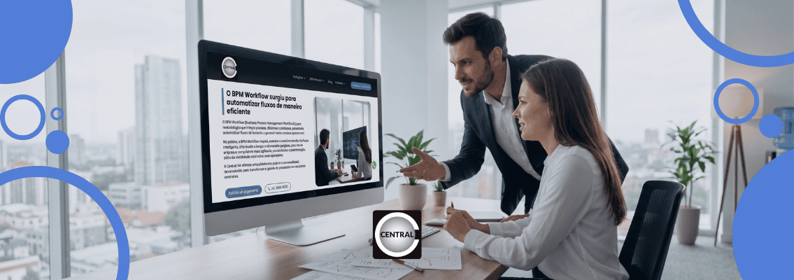 Software de BPM workflow para automatizar processos, integrar gestão documental e aumentar produtividade, controle e eficiência operacional.